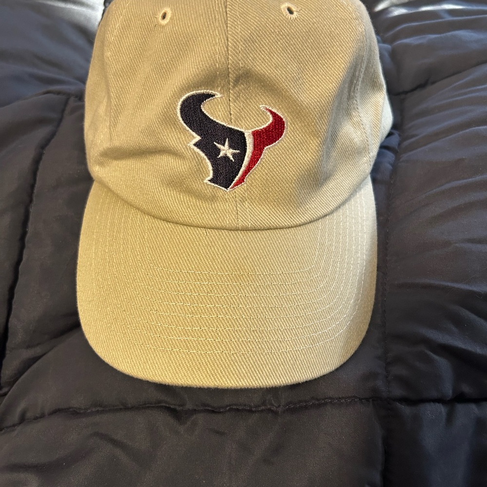 NWOT Houston Texans Tan Baseball Cap
